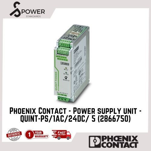 Alimentatore Phoenix Contact QUINT-PS/1AC/24DC/5 (mod. 2866750) Usato