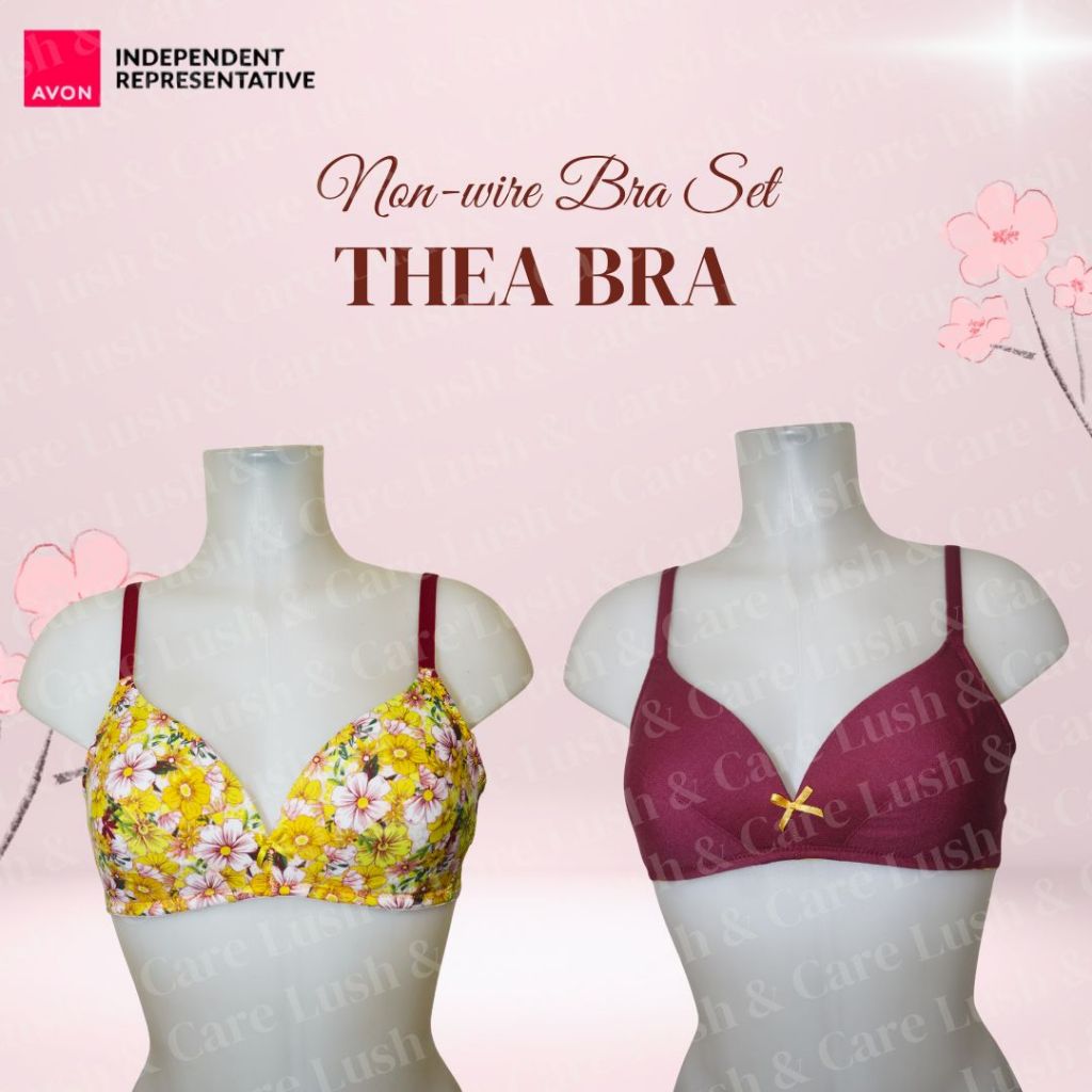 Thea Non-wire Bra Set (AVON Original Bra) | Shopee Philippines