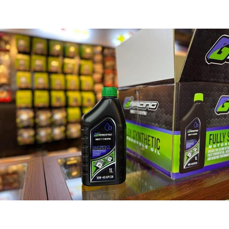 Gracing Motosyn Oil - Fully Synthetic Oil (Manual/Scooter) 1L ...