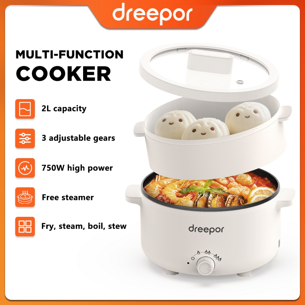Electric Cooker With Free Steamer Multifunctional Rice Cooker Small Hot ...
