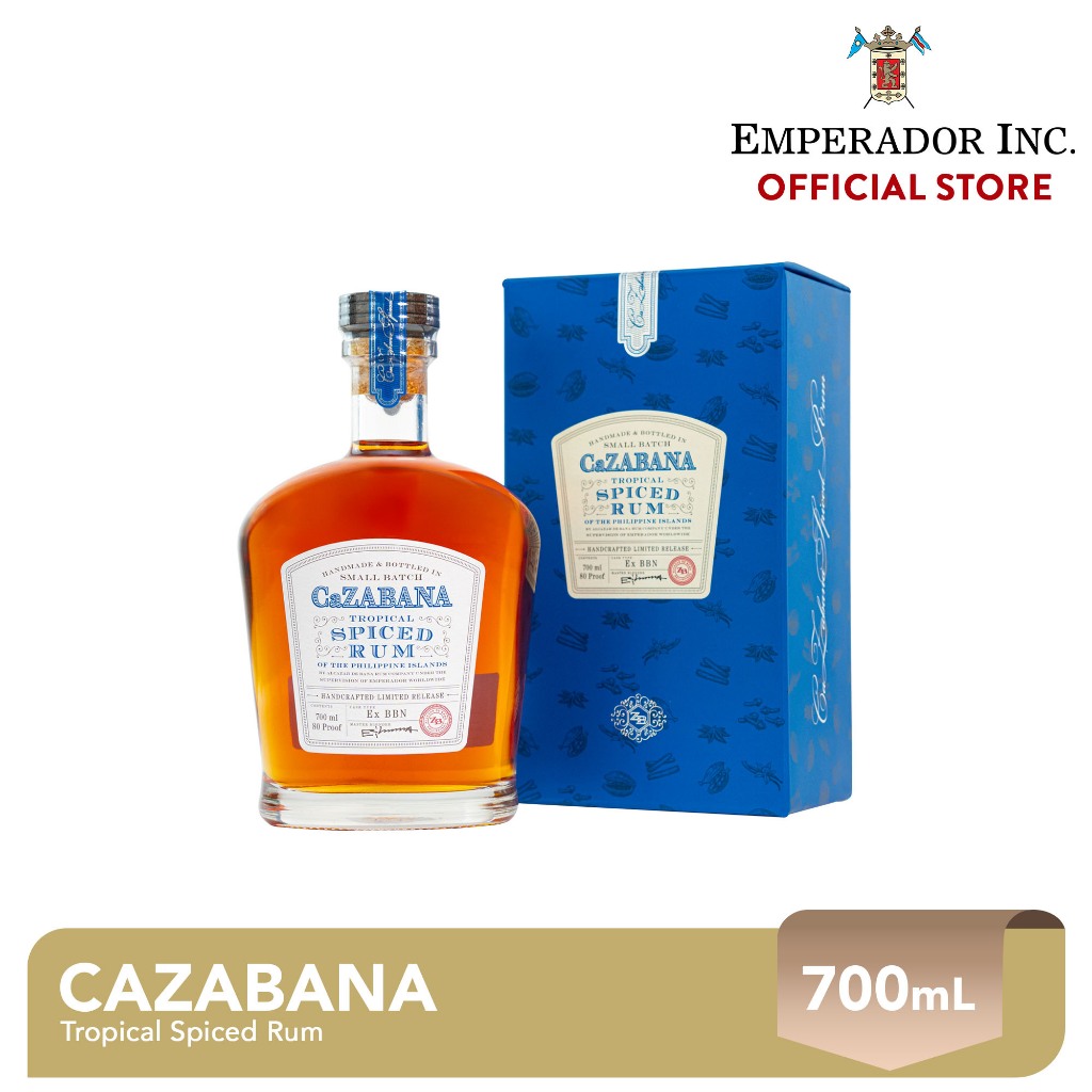 CaZabana Small Batch Tropical Spiced Rum 700ml | Shopee Philippines
