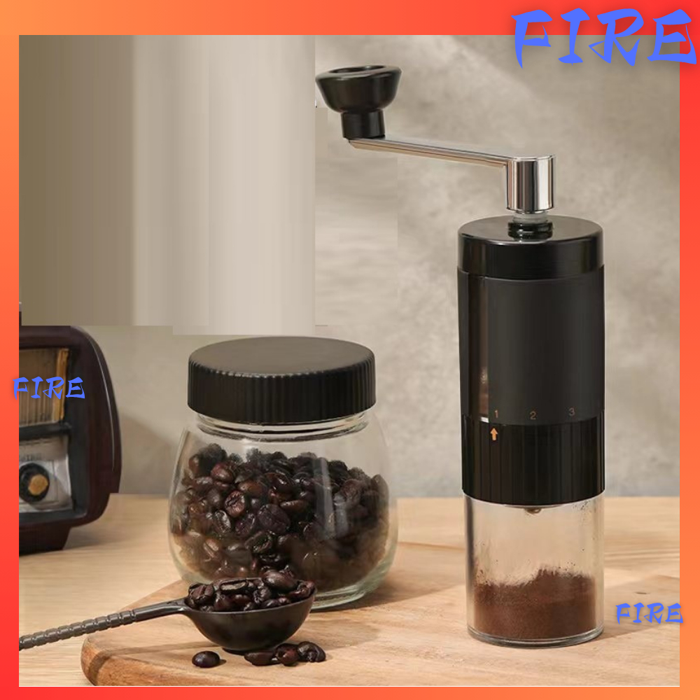 Coffee Grinder Portable Manual Conical Burr Coffee Bean Grinder With 5 ...
