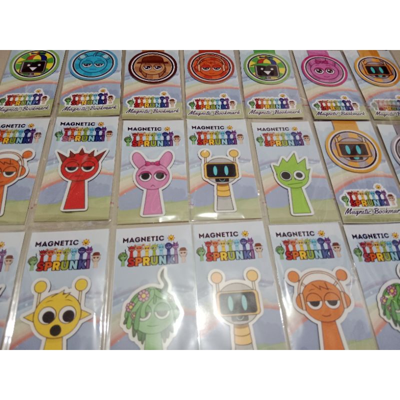 Sprunki Magnetic Bookmark Elle Michael Descalzo | Shopee Philippines