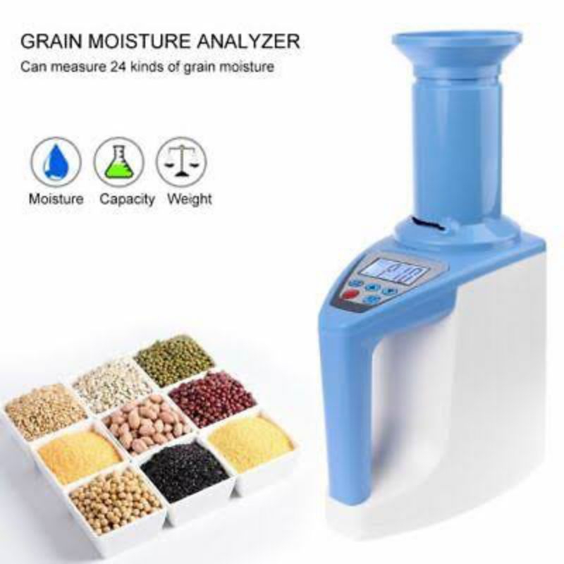 Grain Moisture Meter Hygrometer Automatic Digital Humidity meter for ...