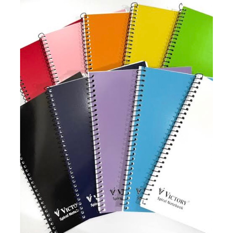 Victory spiral notebook Color Coding | Shopee Philippines