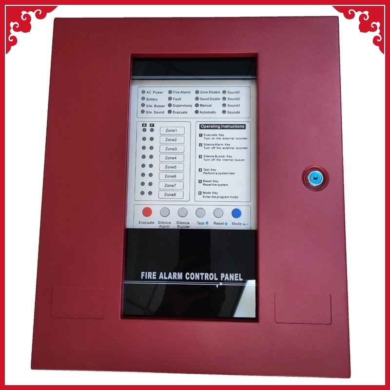 Fire Alarm Control Panel with AC Power Input Conventional Fire Control ...