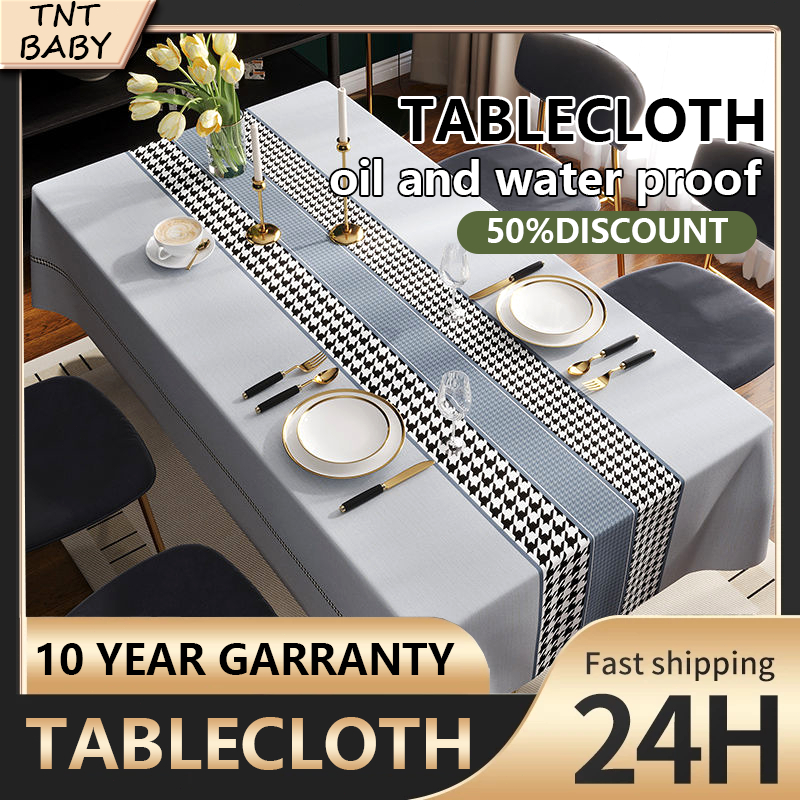 PVC Table Cloth Table Mantle for table Waterproof/Oil Resistant/Scald ...