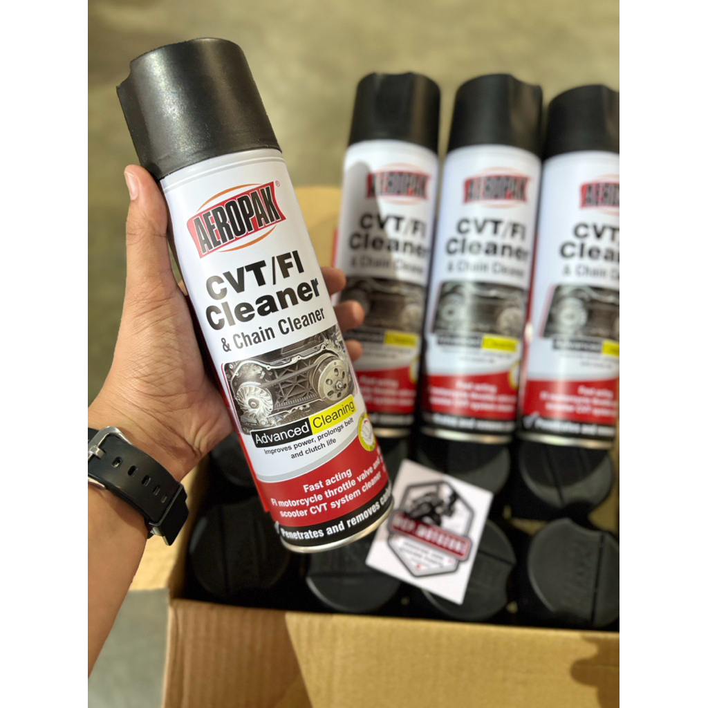 Aeropak CVT/Fi Cleaner & Chain Cleaner 500ml | Shopee Philippines