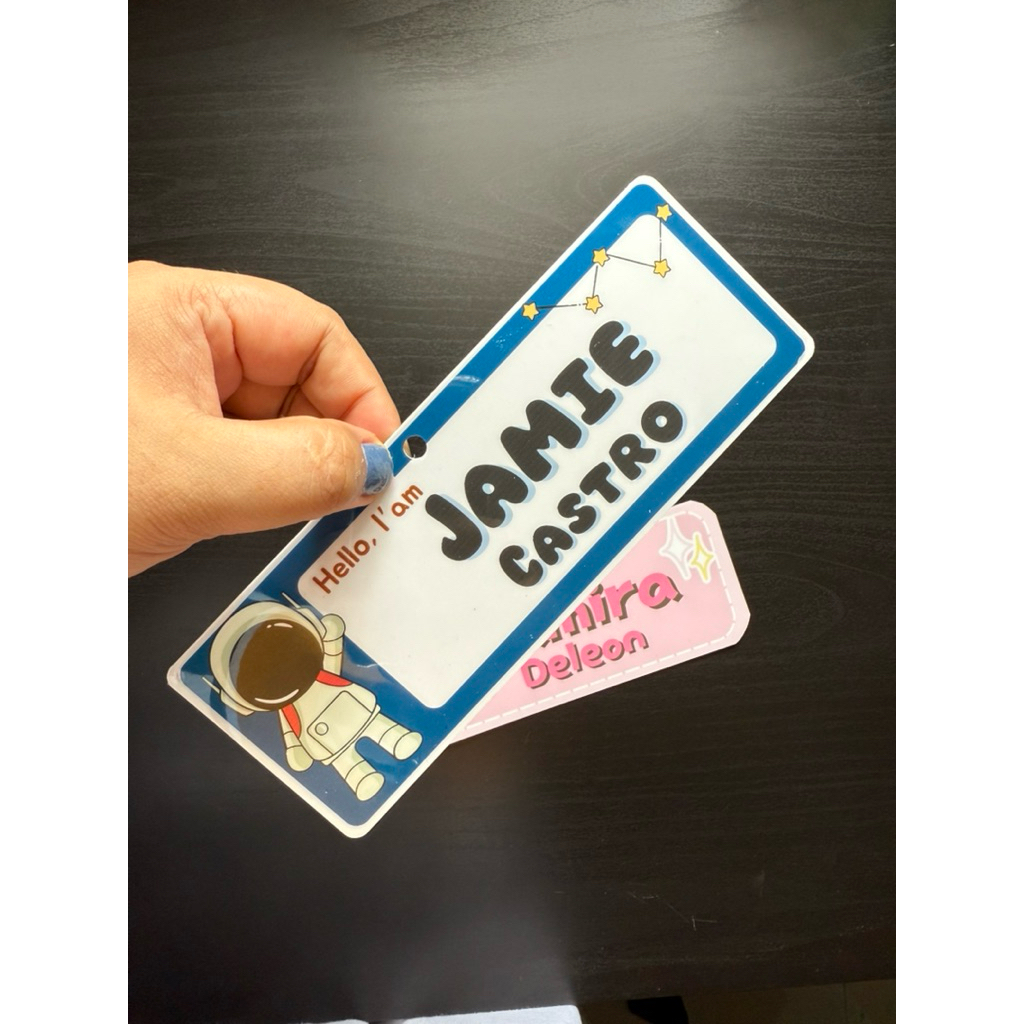 PVC Card Name Tag/ Personalize/ customized design/Free Layout ...
