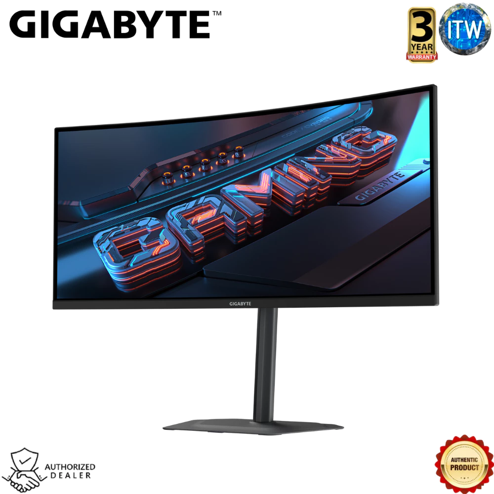 8. Gigabyte Curved 34
