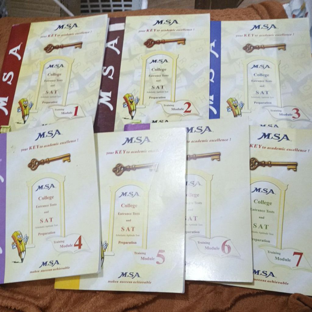 MSA College entrance tests and SAT Scholastic Aptitude Test training ...