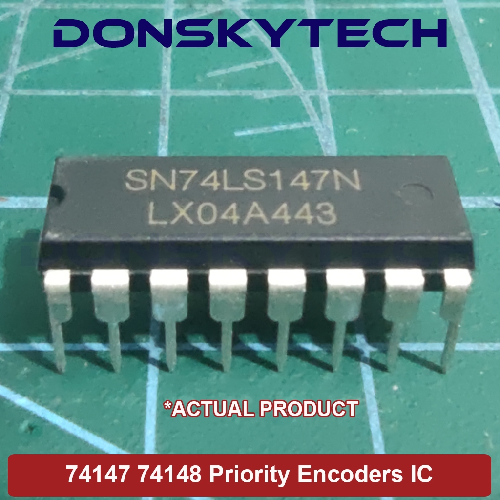 74147 74148 Priority Encoders IC 74LS147 74LS148 | Shopee Philippines