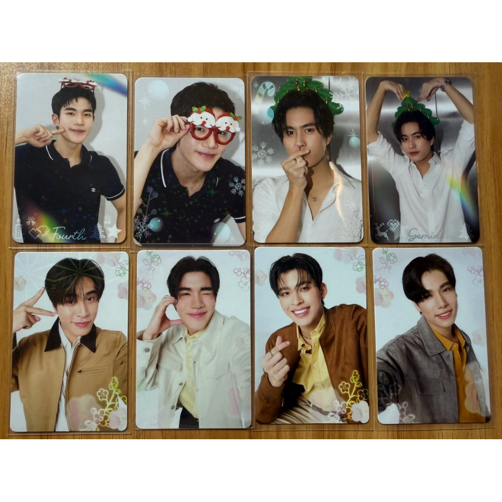 GMMTV Official Photocard Japan PondPhuwin GeminiFourth | Shopee