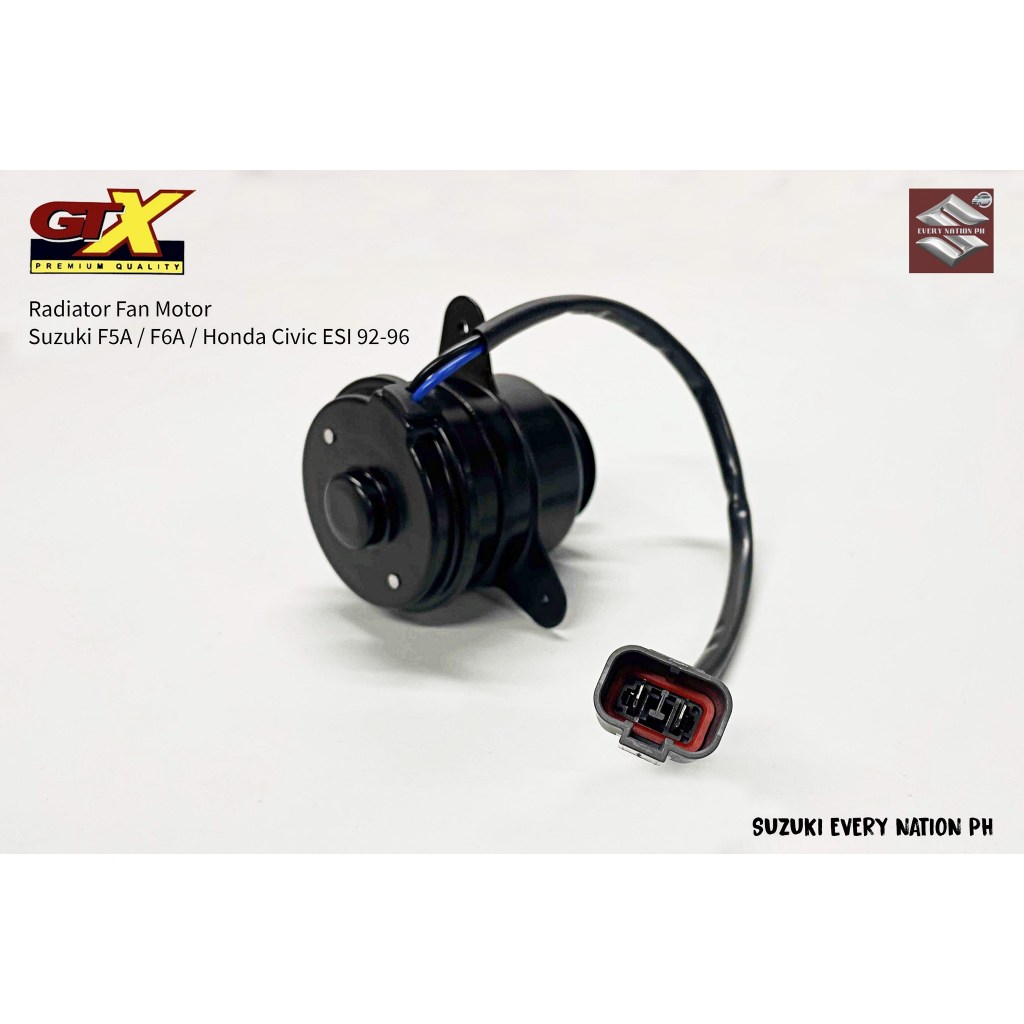 SUZUKI NATION GTX Radiator Fan Motor For Suzuki F5A / F6A / Honda Civic ...