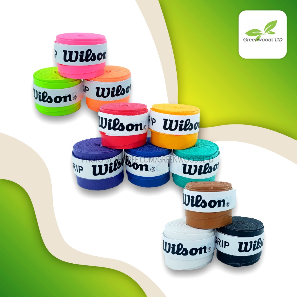 Wilson Rubber Racket Overgrip Multi-Color Variants gws31207 | Shopee ...