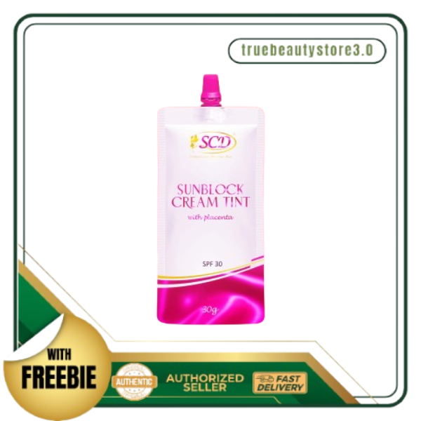 Scd Sunblock Cream Tint with Placenta | Shopee Philippines