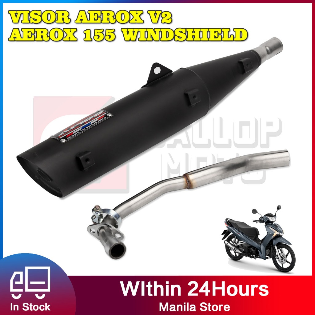 Apido Pipe V4 Wave 100 / SYM / Smash / Raider J Muffler For Honda Wave ...