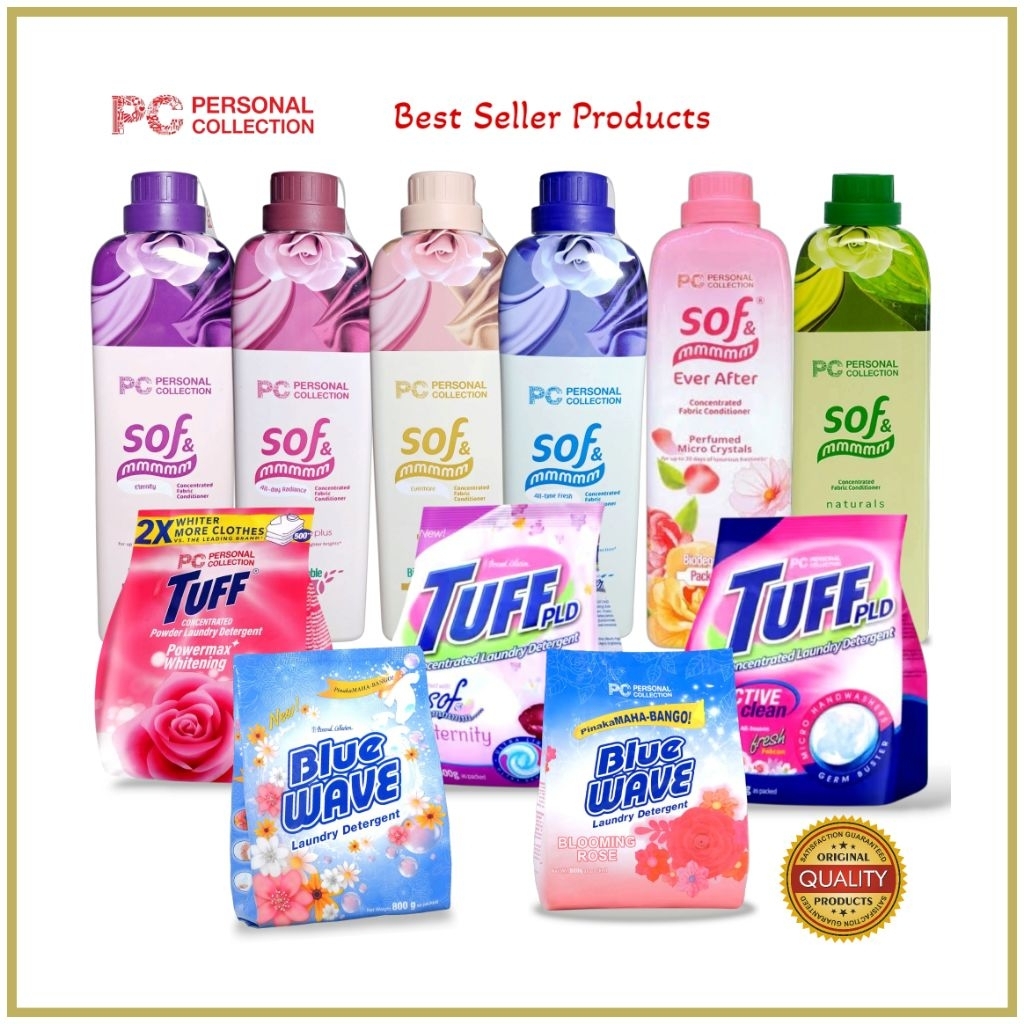 Personal Collection Tuff Powder and Sof & Mmmm Fabric Conditioner ...