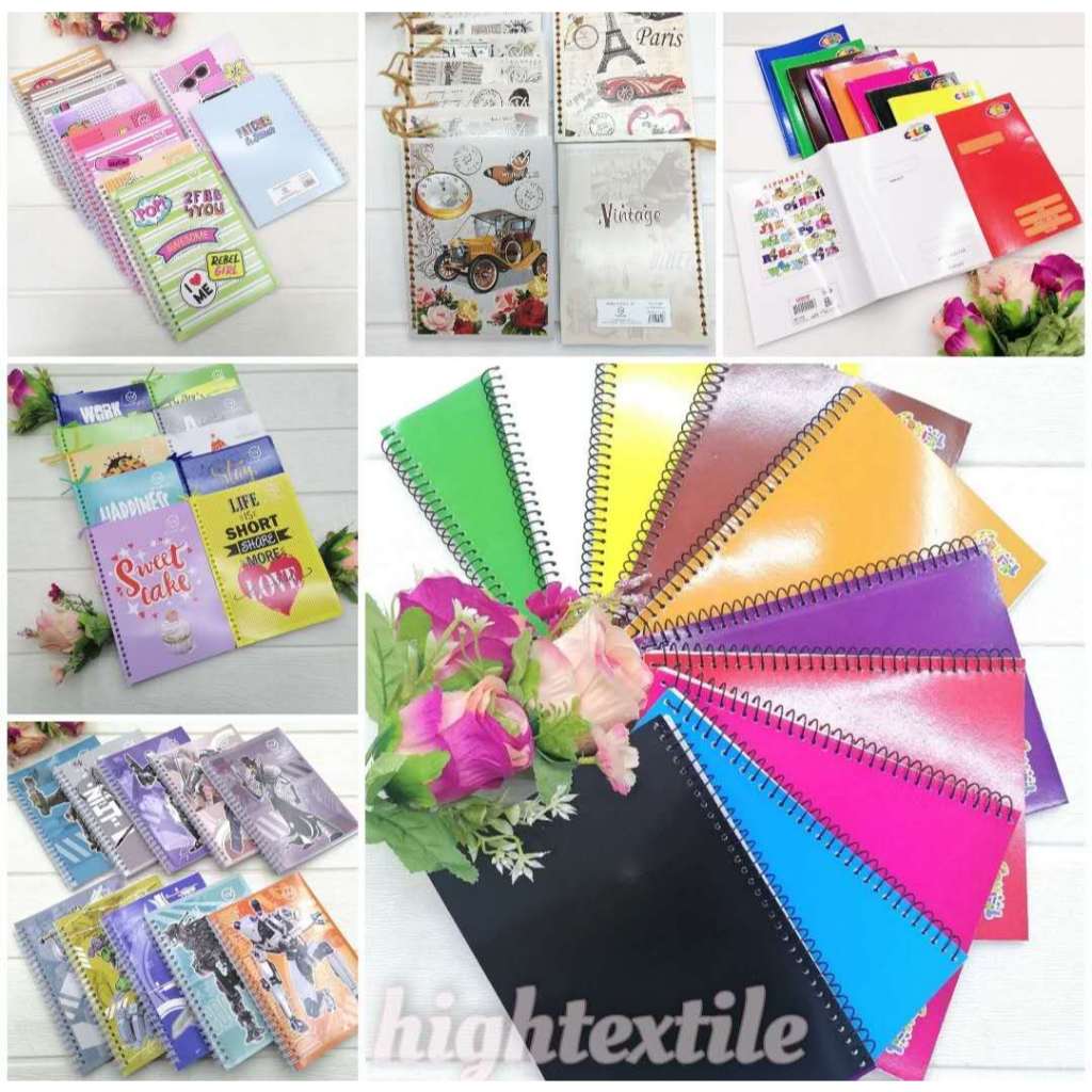 10pcs./Bundle Spiral and Yarn Note Book 100% Good Quality and ...