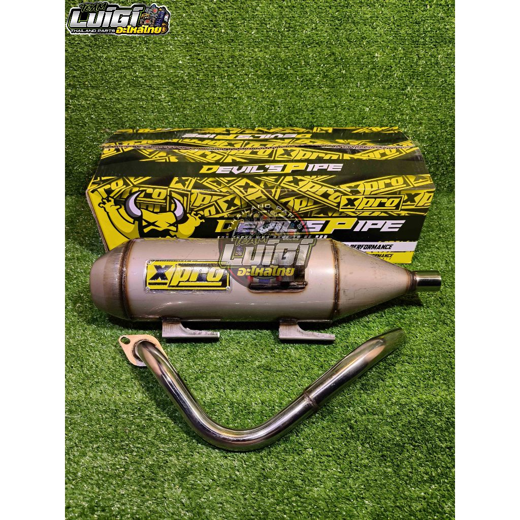 XPRO DEVIL'S POWER PIPE HONDA CLICK 125 / CLICK 150 RATLOOK MADE IN ...