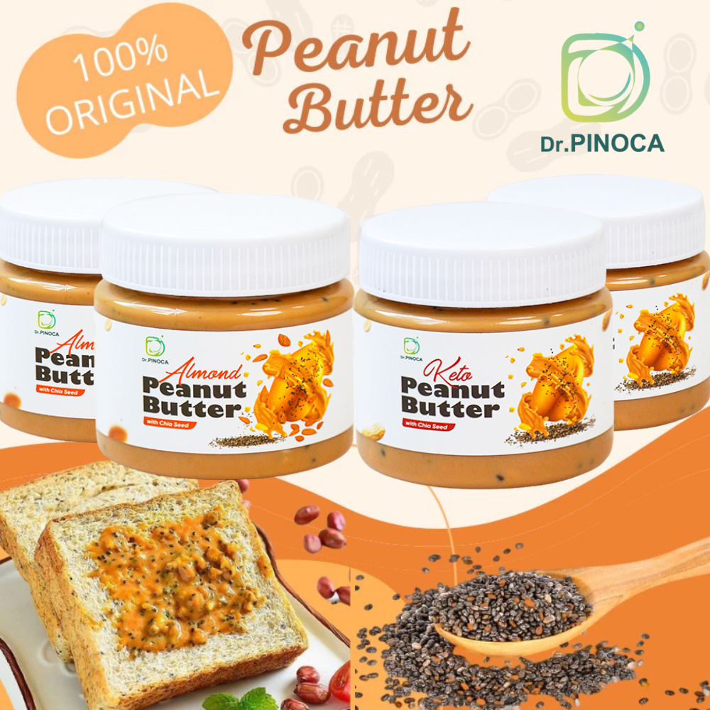 Dr Pinoca Peanut butter chia seeds instant breakfast mixed nuts peanut ...