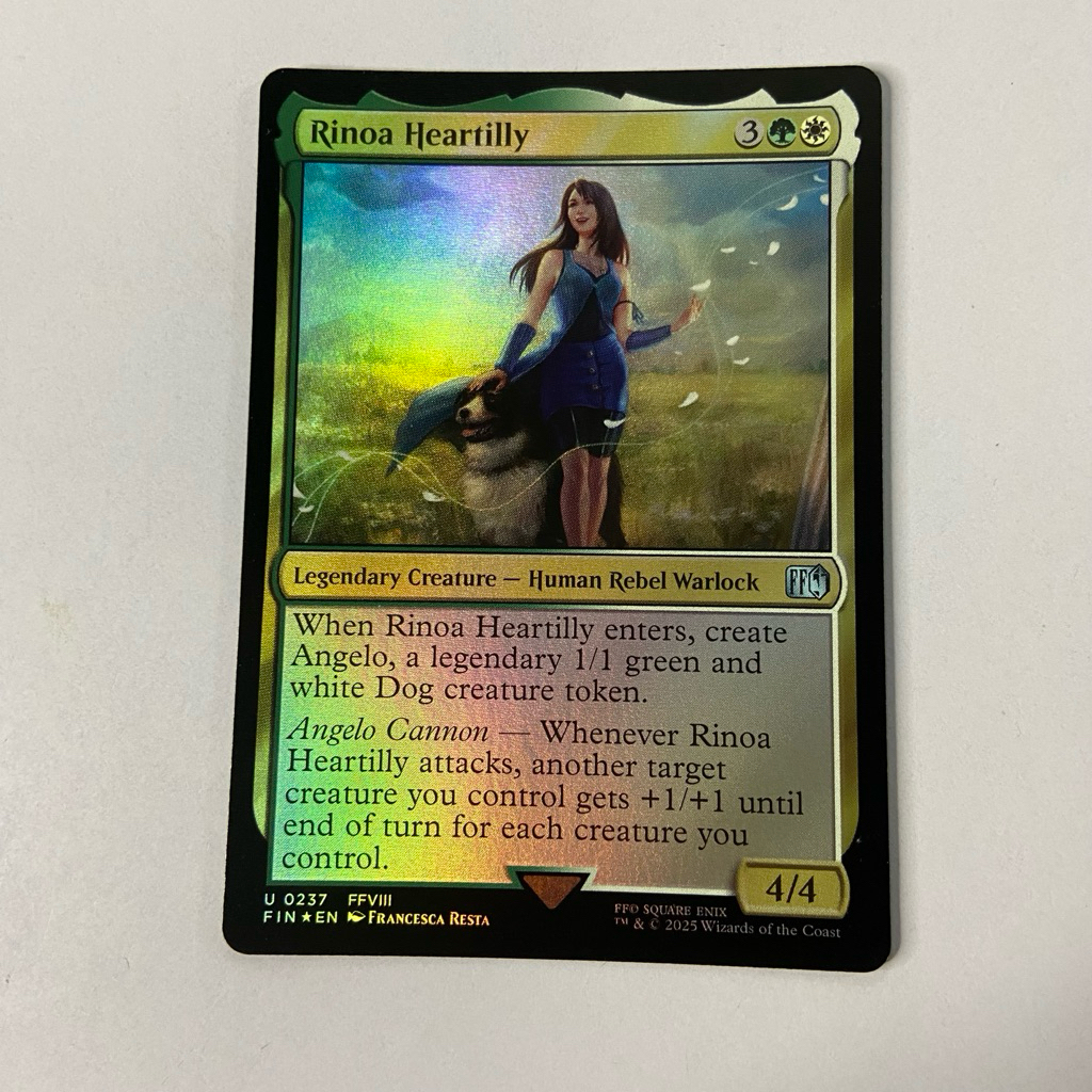 mtg final fantasy rinoa Heartilly [FINAL FANTASY] When Rinoa Heartilly enters FIN RINOA HEARTILLY ULTIMECIA, TIME