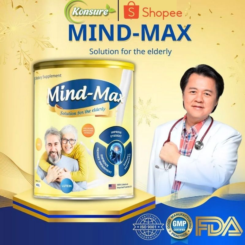 Mind Max Milk 400g - Boosts Cognitive Function Memory and Eye Health ...