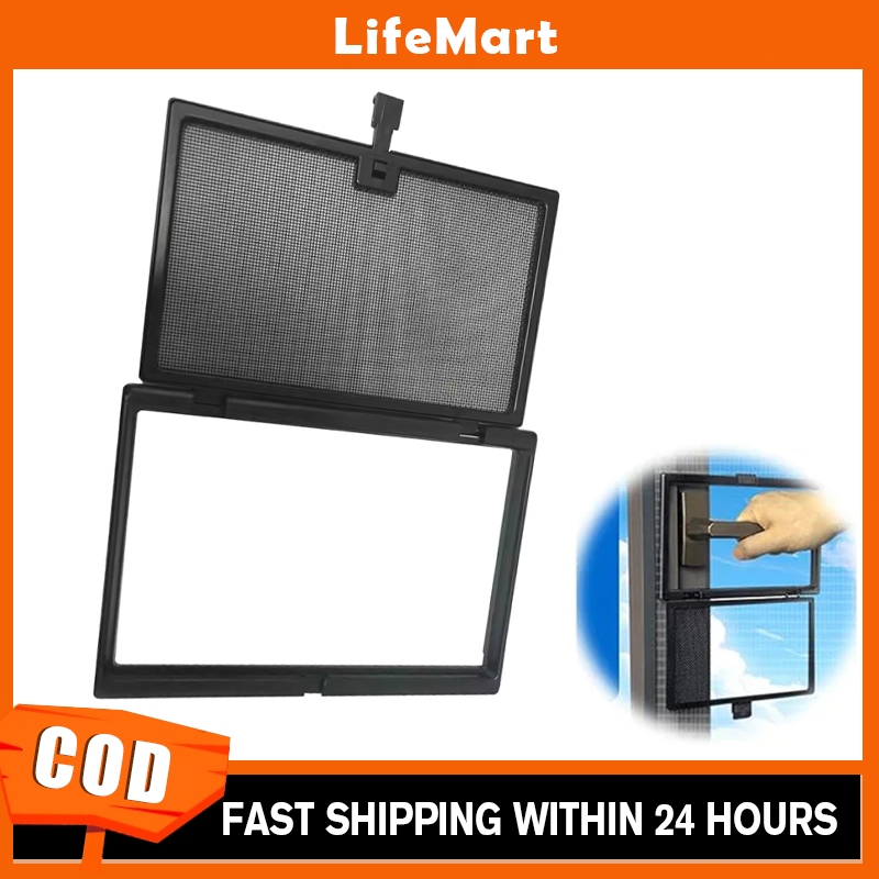 Screen Small Open Window Adjustable Size DIY Kit For High Humidity ...