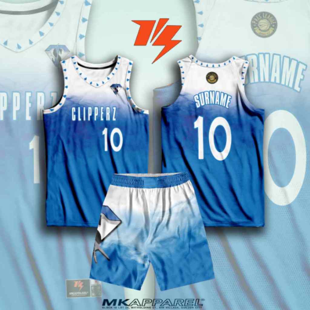 MKJU-3 Jersey Full Sublimation and Customizable Name, Team Name, Logo ...