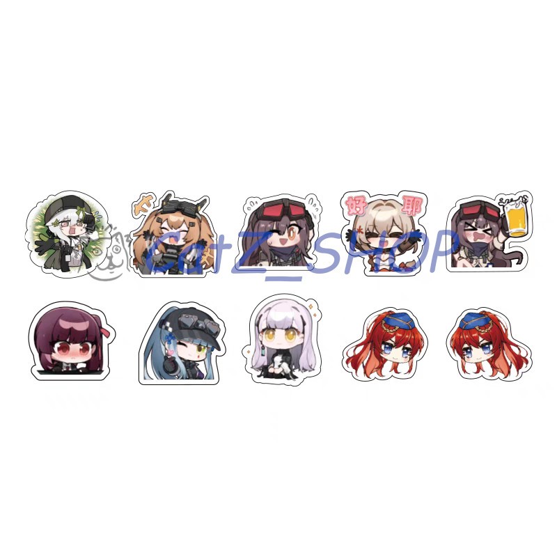 Girls' Frontline 2: Exilium Official Chibi Stickers | Shopee Philippines