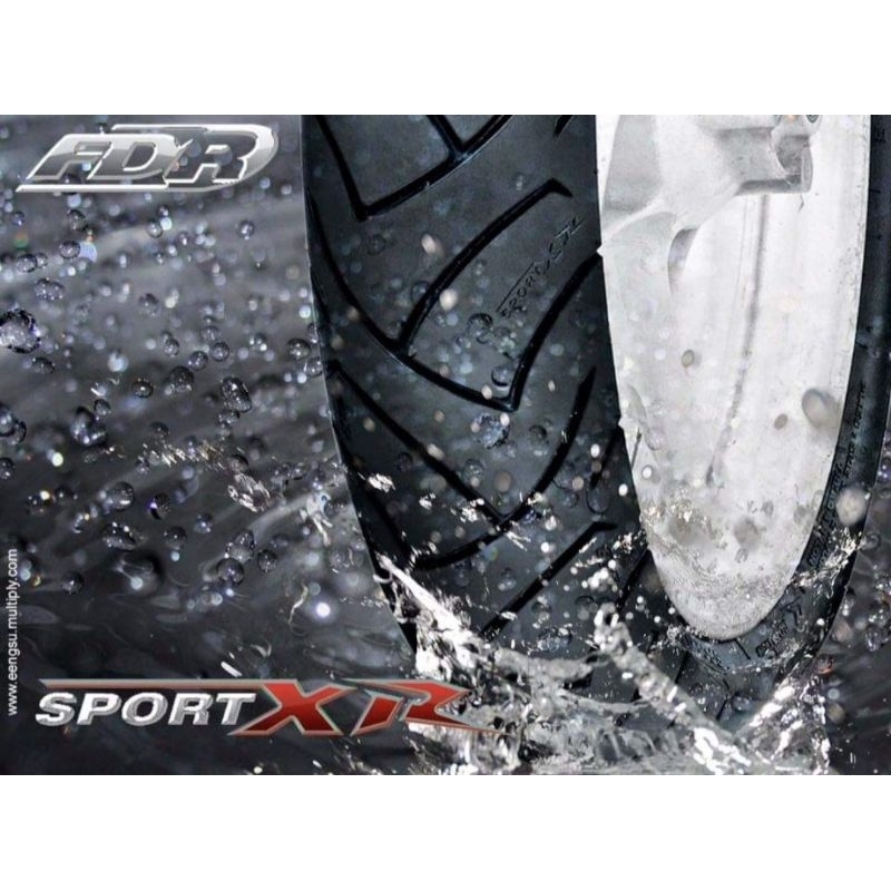 FDR SPORTS XR RACE TIRE 90/80/14 | Shopee Philippines