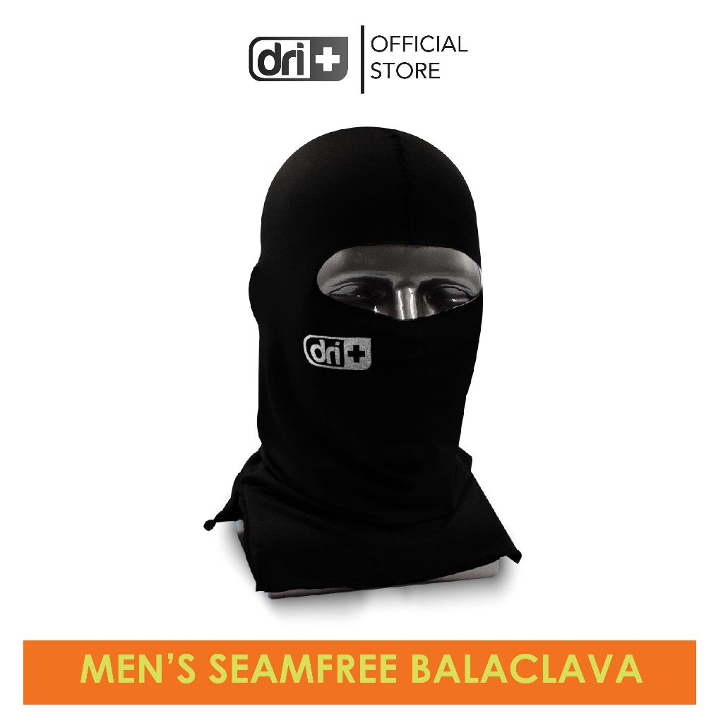 Dri Plus Men's Seamfree Washable Moisture Wicking Balaclava 1 piece ...