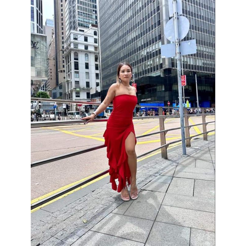 BKK TALA TUBE MAXI DRESS FAIRY SUMMER PLAIN BEACH SEXY CASUAL | Shopee ...
