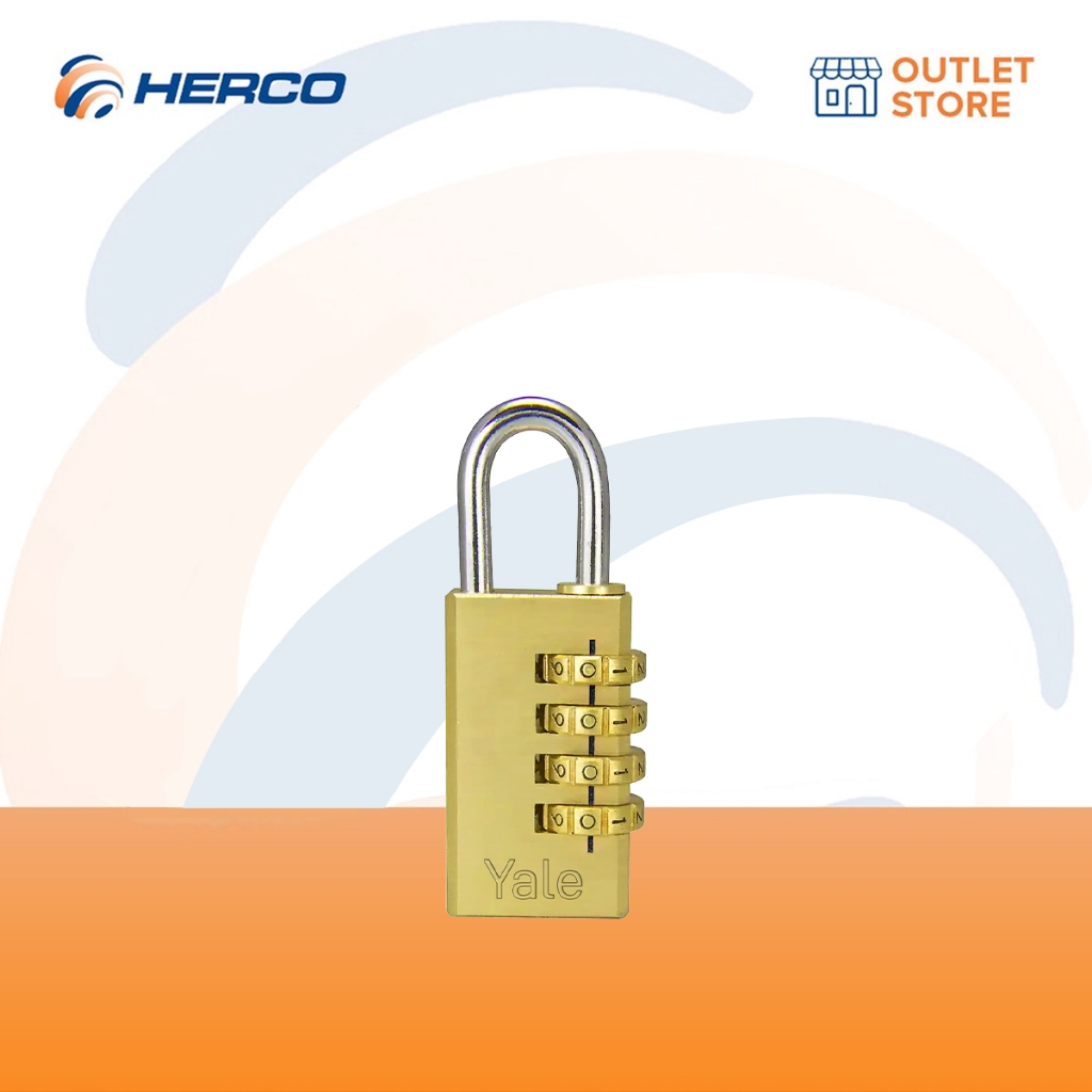 Yale V689-30 Resettable Combination Padlock 30mm INV-NFM (Minimal ...