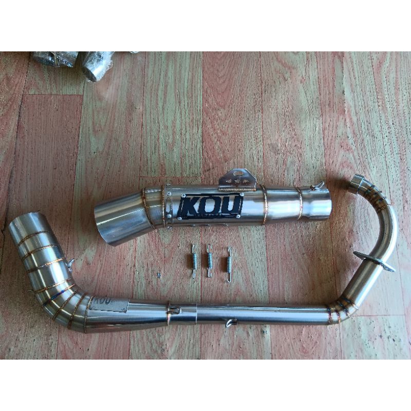 Raider 150 carbs 63mm super open loudest pipe | Shopee Philippines