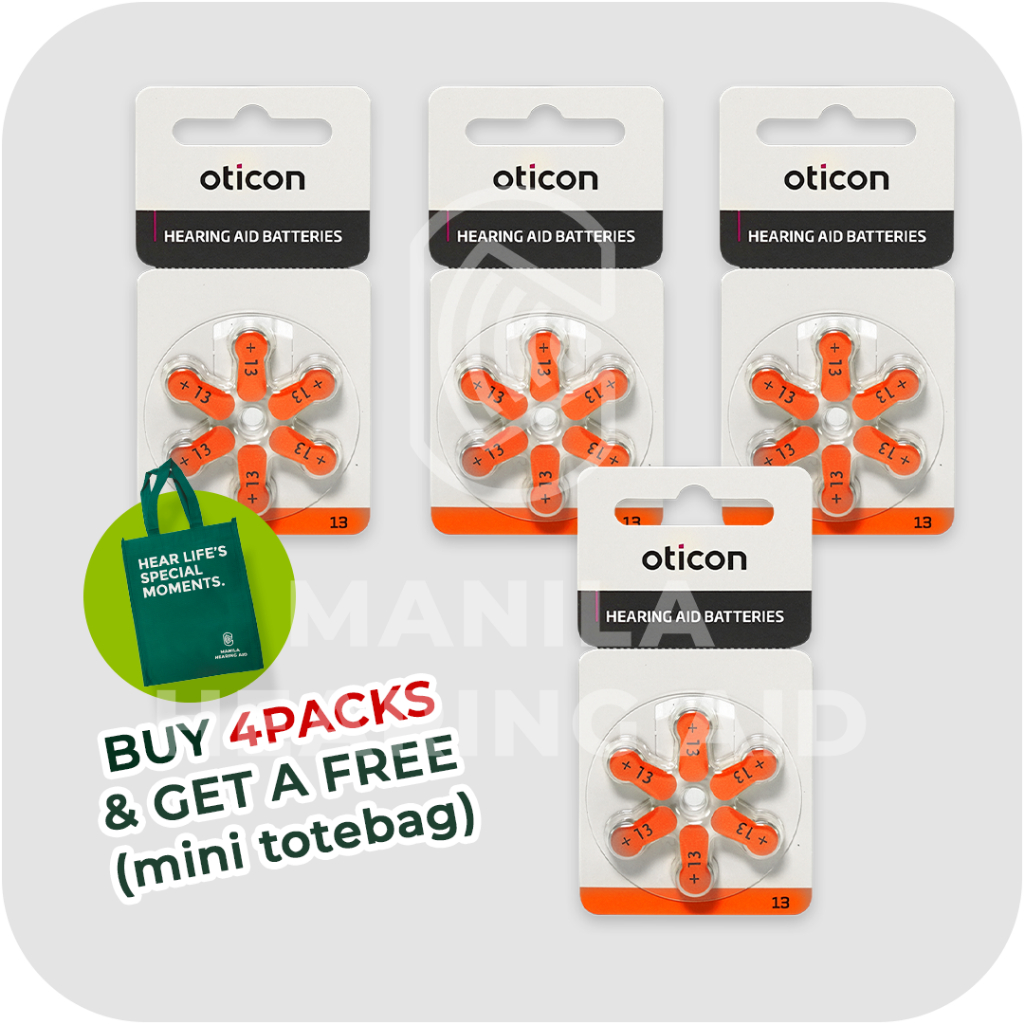 Oticon Battery Size 13 (sold per pack) Shopee Philippines