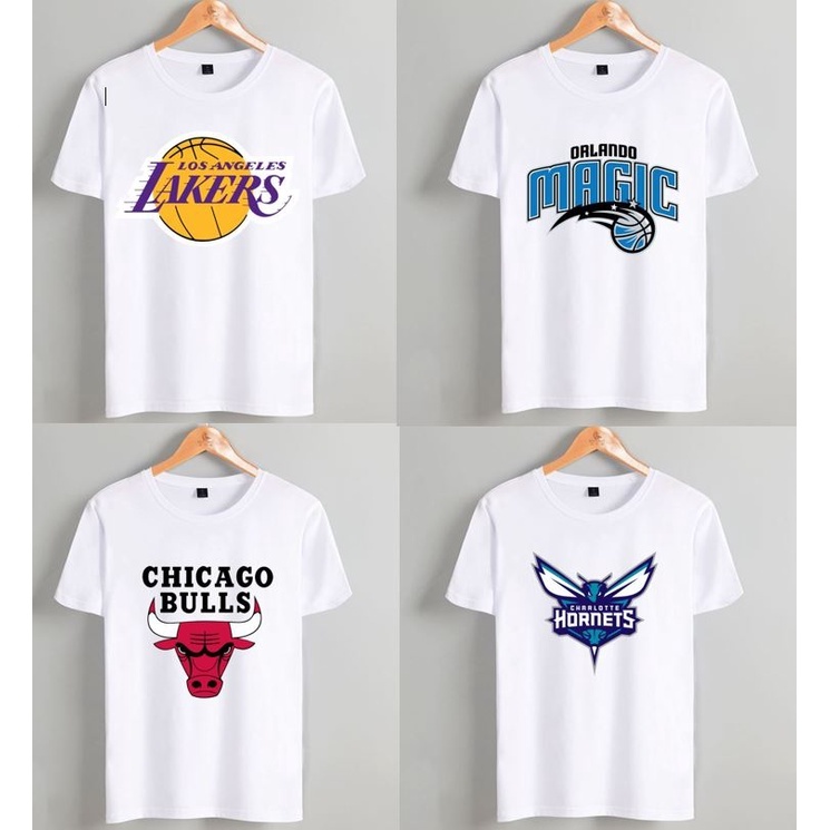NBA TEAM 4 BASKET BALL PRINTED SHIRT FOR KIDS TSHIRT Shopee Philippines