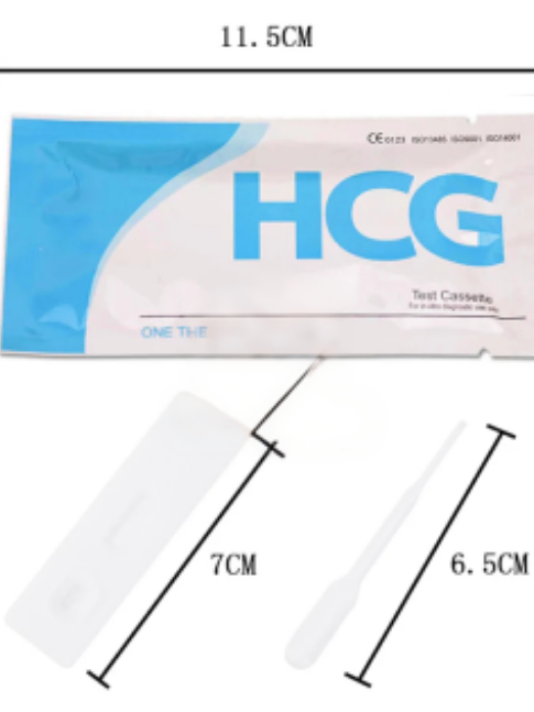 HCG Pregnancy Test Strip Card HCG Urine Pregnancy Test WD-K23 WILLAIMSY ...