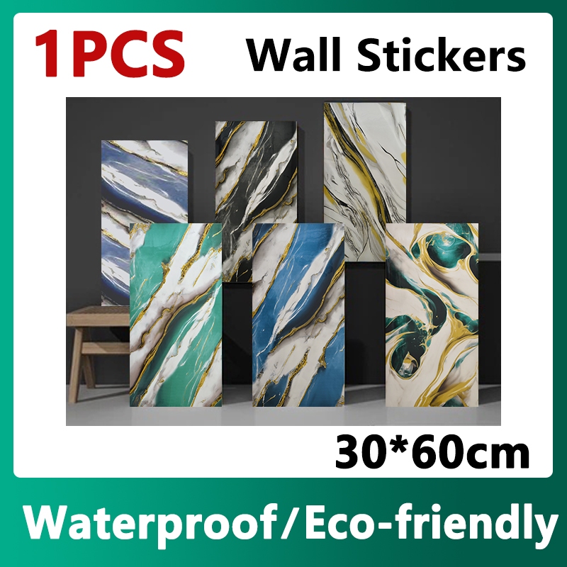 30×60 wallpaper Stickers Waterproof Self Adhesive PVC Tiles panel For