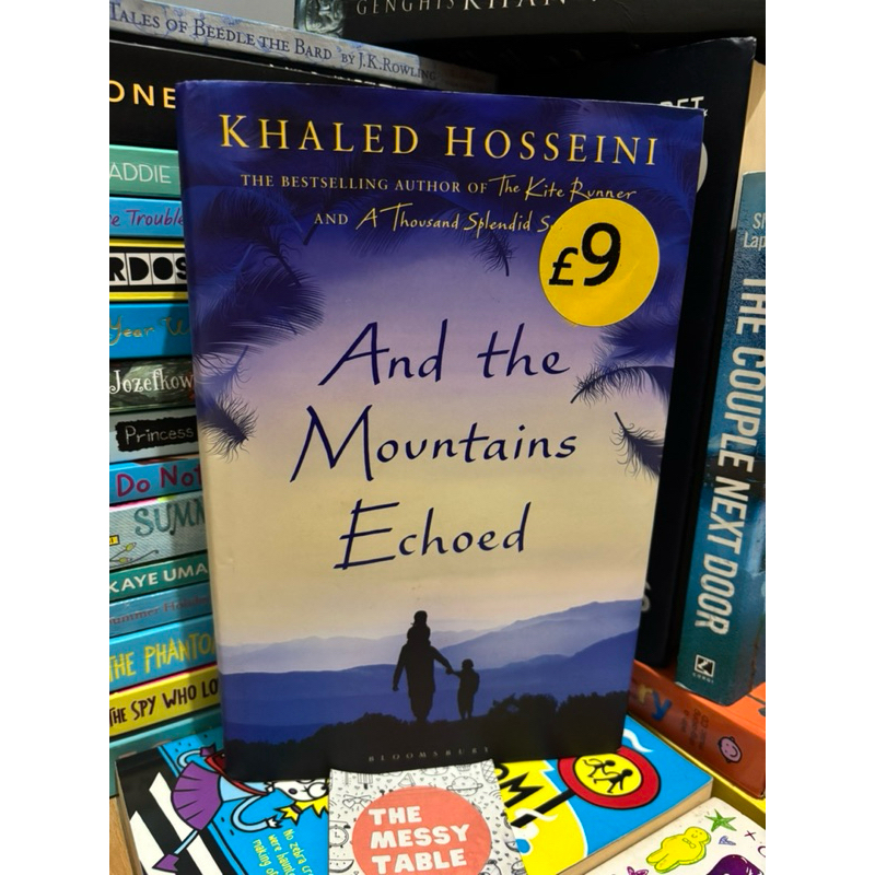 And the Mountains Echoed by Khaled Hosseini (Hardbound) | Preloved ...