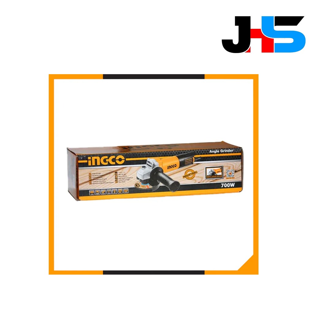 JHS ingco Electric Angle Grinder 750W Power Tool AG70012 | Shopee ...