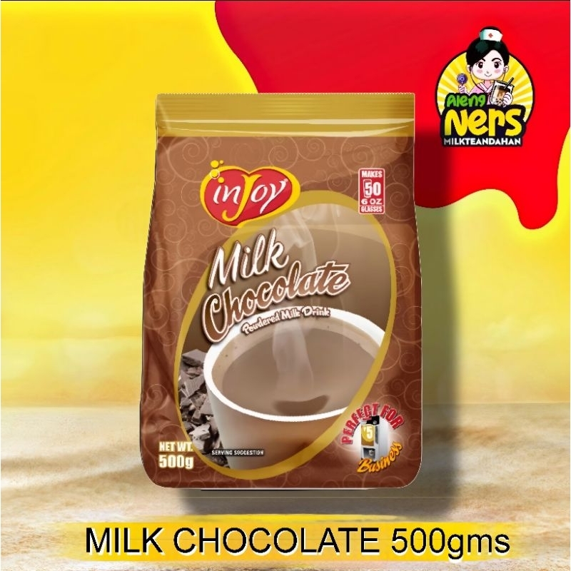 Injoy Milk Chocolate powdered Milk drink Vendo | Shopee Philippines