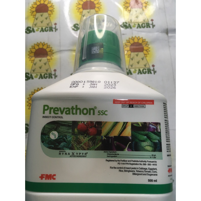 PREVATHON 5SC CHLORANTRANILIPROLE INSECT CONTROL (250mL/500mL) | Shopee ...