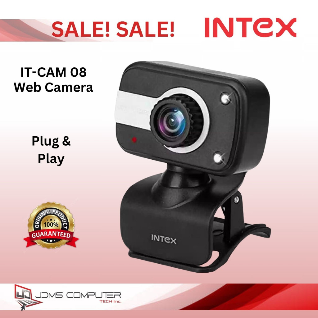 Intex IT-CAM 08 Web Camera SALE | Shopee Philippines