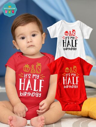 It's my half birthday onesie deals