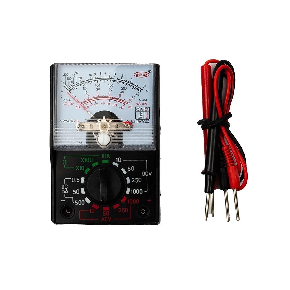 Kingever Voltmeter Ammeter Ohmmeter Analog Multimeter Tester | Shopee ...