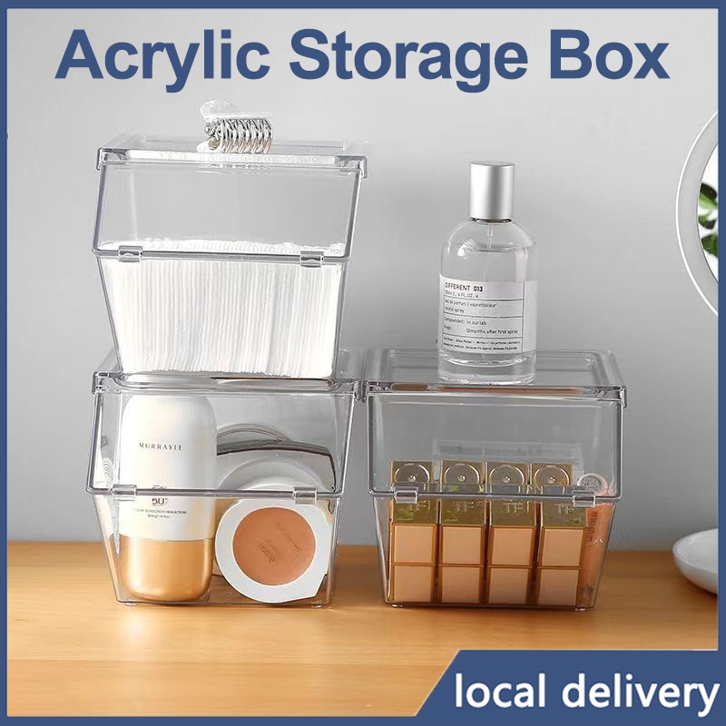 Stackable Organizer Acrylic Organizer Box Candy Dispenser for Store ...