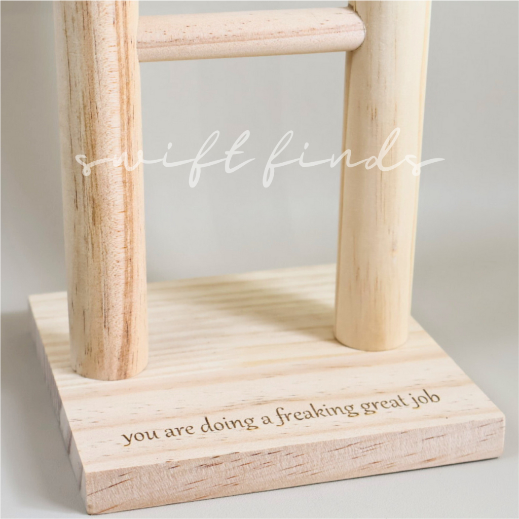 Laser Engraved Wooden Headphone Stand Shopee Philippines