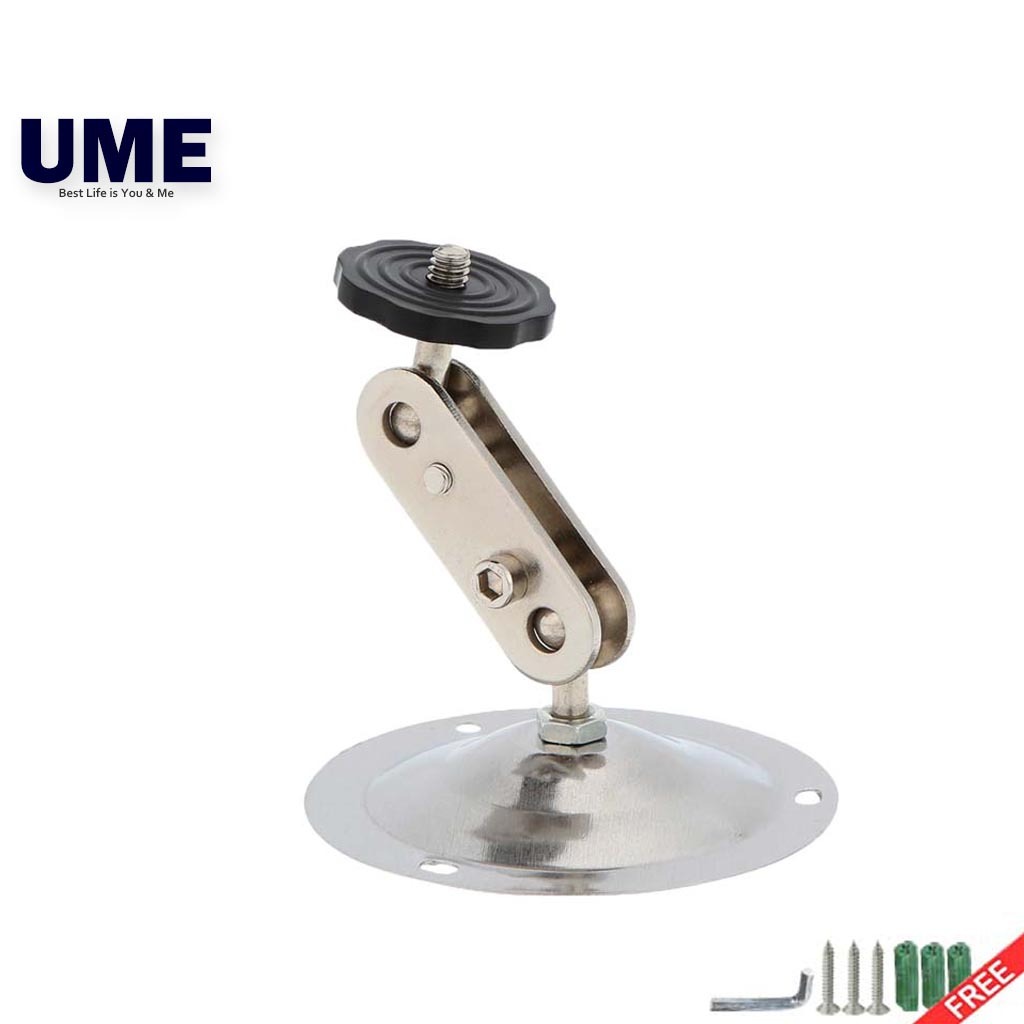 Rotating Metal Wall Mount Bracket Ceiling Stand for CCTV Security ...