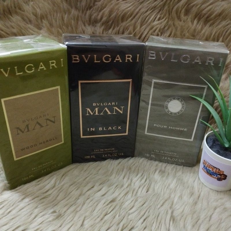 Bvl* Men's Perfumes Choose 1 | Shopee Philippines